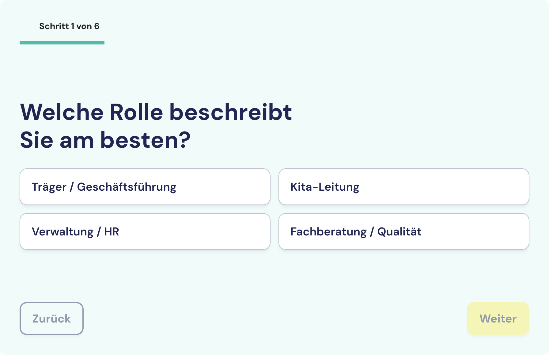 Beispiel einer Beratungsfinder-Ansicht